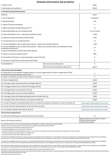 Apple iPhone 17 Pro 256 GB: display 6,3", ProMotion fino a 120Hz, chip A19 Pro, autonomia senza precedenti, sistema di fotocamere Pro Fusion con fotocamera frontale Center Stage; Blu profondo