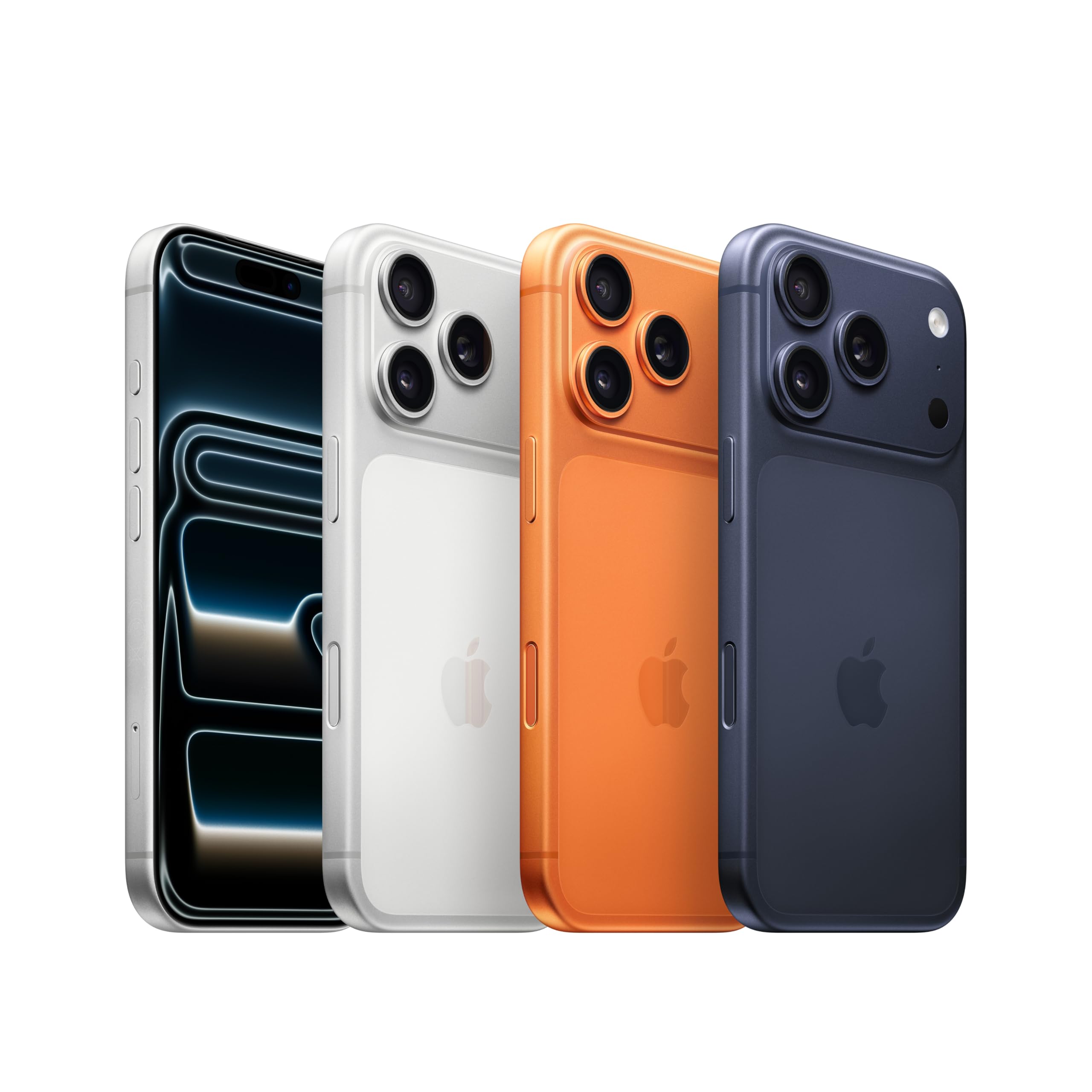 Apple iPhone 17 Pro 256 GB: display 6,3", ProMotion fino a 120Hz, chip A19 Pro, autonomia senza precedenti, sistema di fotocamere Pro Fusion con fotocamera frontale Center Stage; Blu profondo